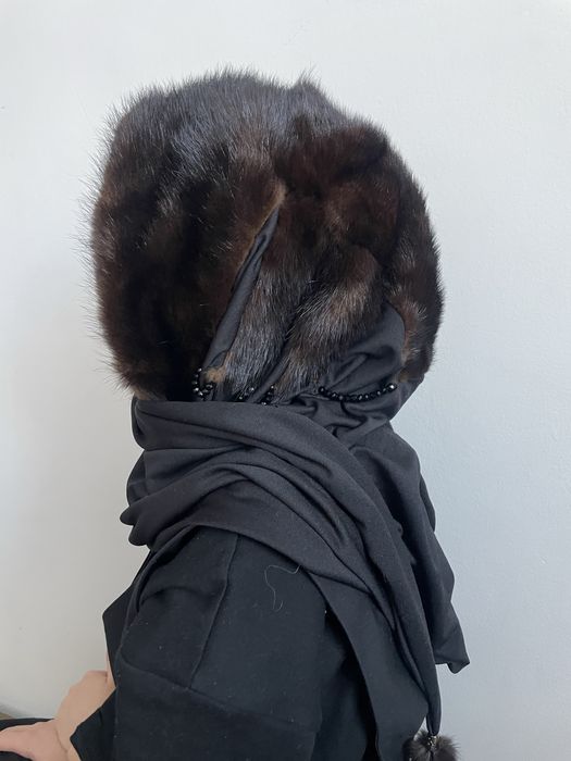 Норковый платок мех