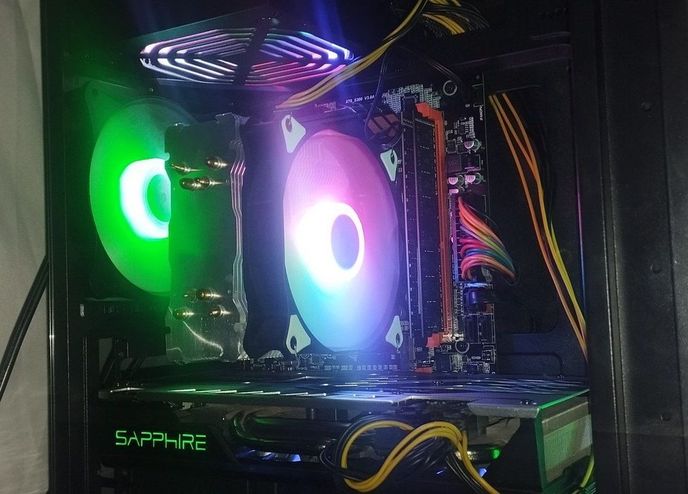 Full komplekt Kampyuter Rx 580 Manitor Redmi 27 IPS