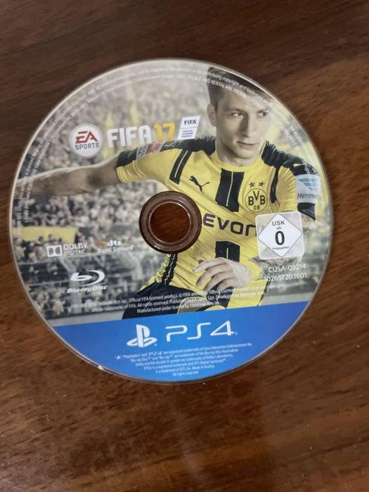 Игры для PS4 - minecraft, CoD:WW2, FIFA2017