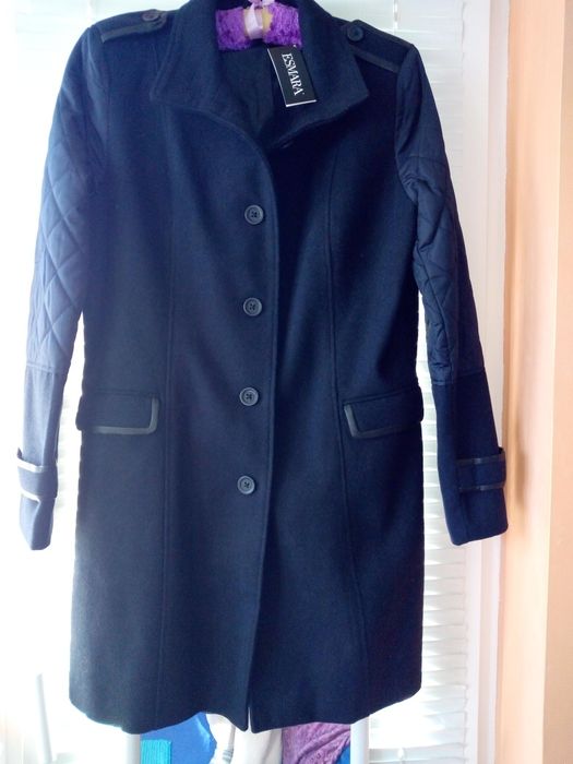 Ново дамско палто Esmara М-ка/черно