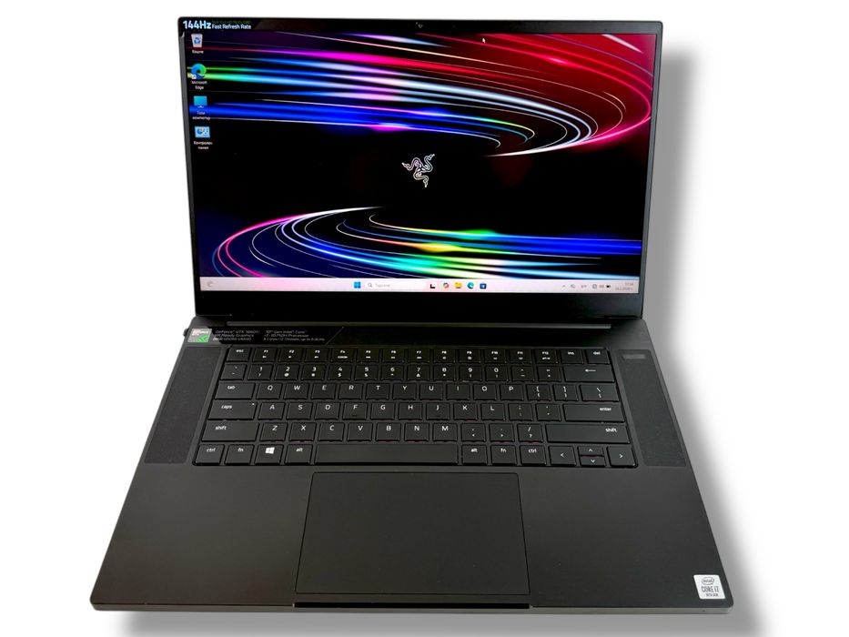 Razer Blade 15" FHD 144Hz i7-10750H 16RAM 256GB RTX 1660 Ti Гаранция!