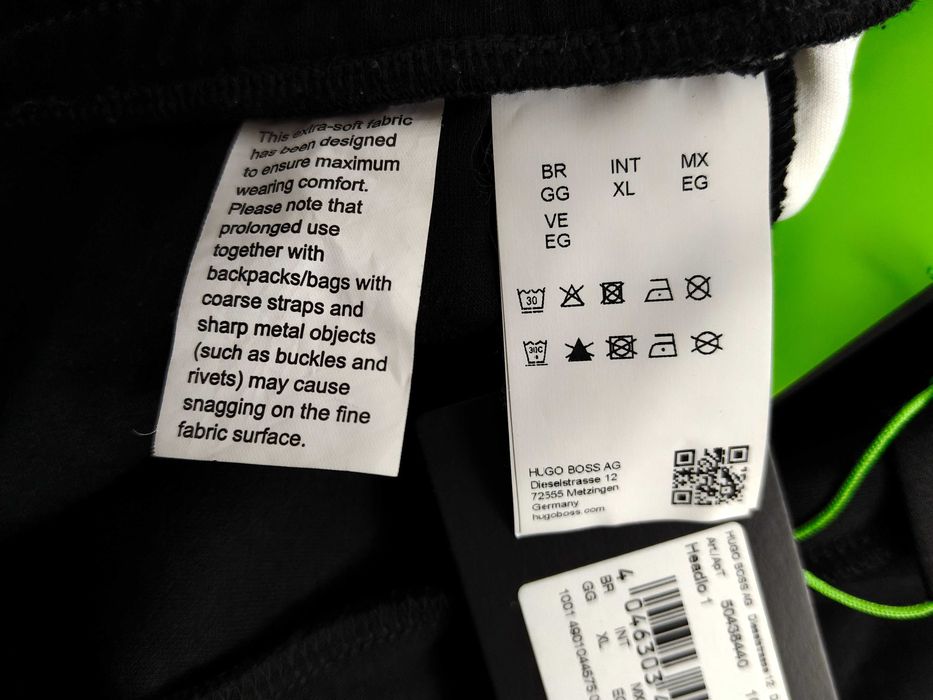 Hugo Boss Headlo 1 - Оригинални мъжки къси панталони - р-р XL