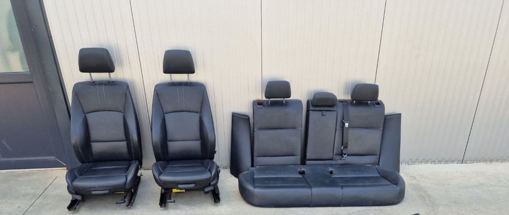 Interior scaune recaro banchetă piele neagră fara încălzire bmw x3 f25