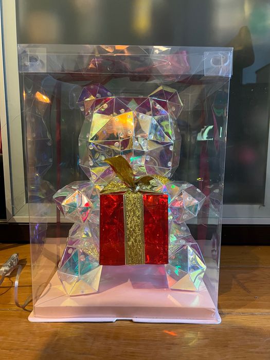 Голямо 3D светещо мече с подарък в опаковка с панделка * НОВО