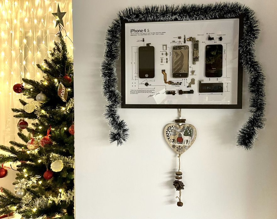 iPhone 4s  в рамка. Твоят оригинален подарък!