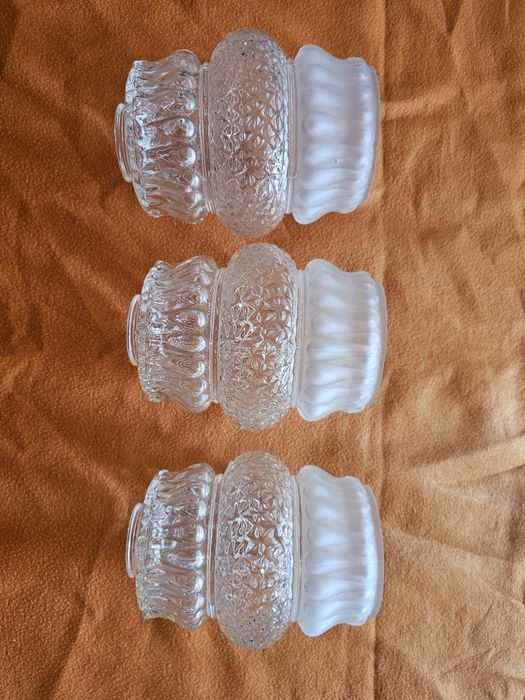 Abajur sticla - lampa veioza candelabru