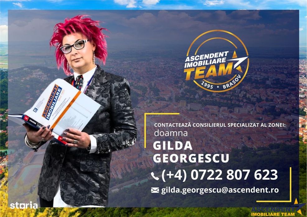 Decomandat si renovat, cu vedere spre gradina, Centrul Civic, Brasov