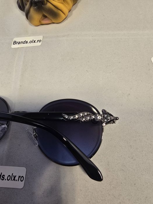 Set Ochelari de soare Cartier Round Blue,  made in Italy