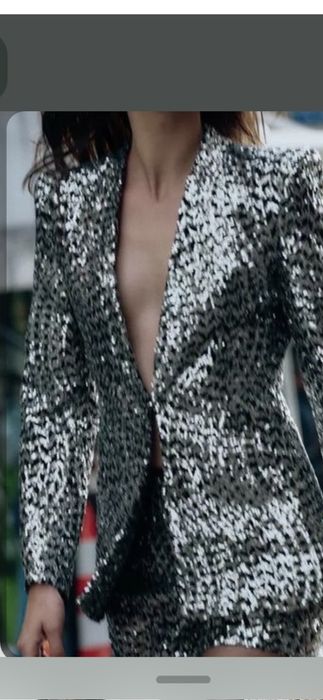 Сет Zara блейзър с къси панталони-