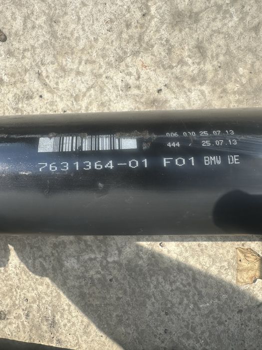 Cardan BMW F01 F10 F11 E92 cod 7631365-01 / 7631364-01 / 7596886-03