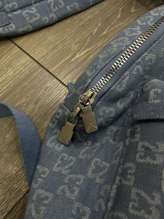 Nike Air Jordan Blue Logo Monogram Backpack