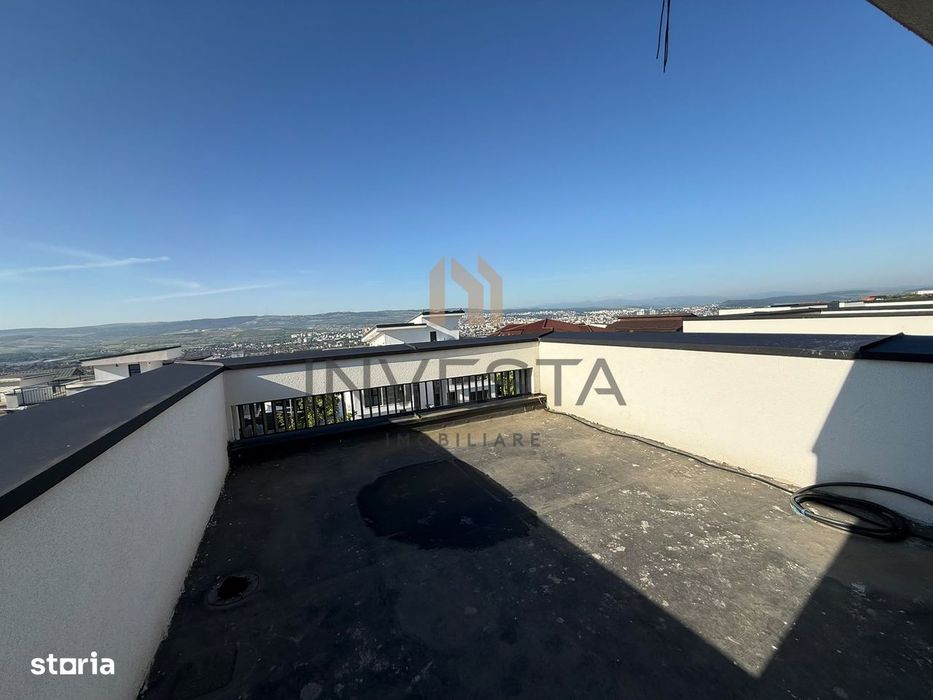 Casa moderna cu terasa panoramica de 40 mp, zona Voronet, Iris