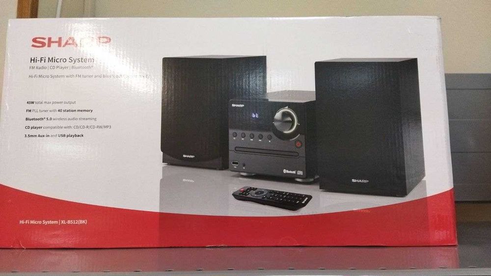 SHARP XL-B512 BLUETOOTH, USB,CD,RADIO-Fin X Amanet cod 113922