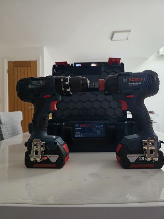 Bosch Professional комбо – GSB 18V-28 + GDX 18V-180, 1