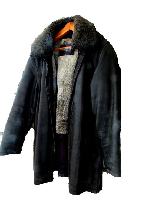 Куртка кожаная мужcкая (Корея)