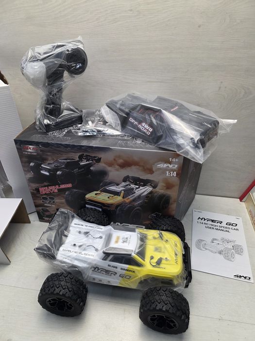RC Количка MJX Hyper Go 14207 1/14 80KM/H Brushless RC Car 4WD - Нова