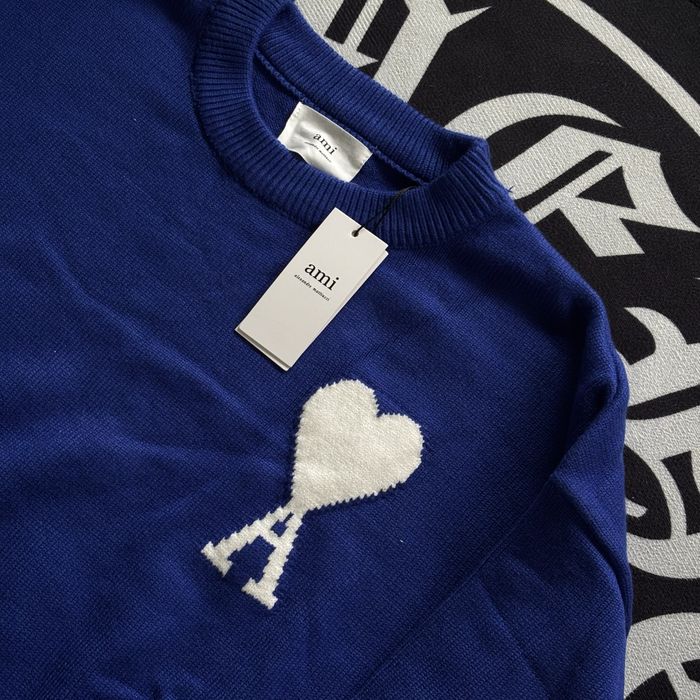 Pulover AMI alexandre matteusi Albastru