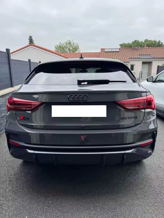 Emblema Sigla LOGO Negru Lucios AUDI Portbagaj 35TFSI 40 45 50 55 TFSI