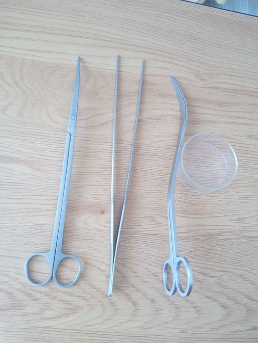 Set foarfece și penseta acvaristica