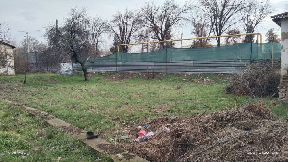 Продается 1-Линия Земля 10-соток Янги Узбекистан