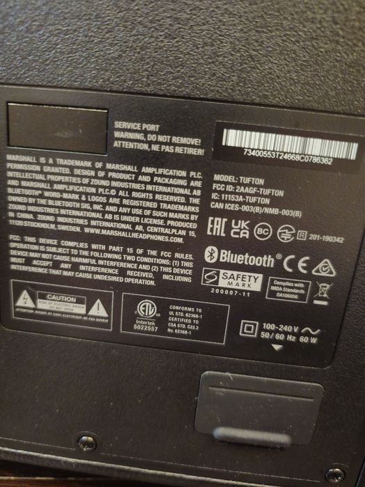 Marshall Tufton 100W LimitedEdition!