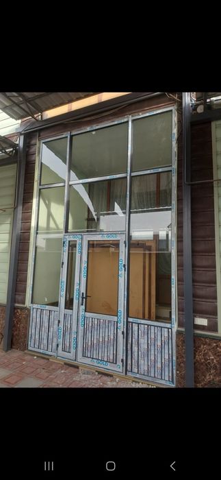 Есік терезе фортучка витраж АЛЮМИНИЙ