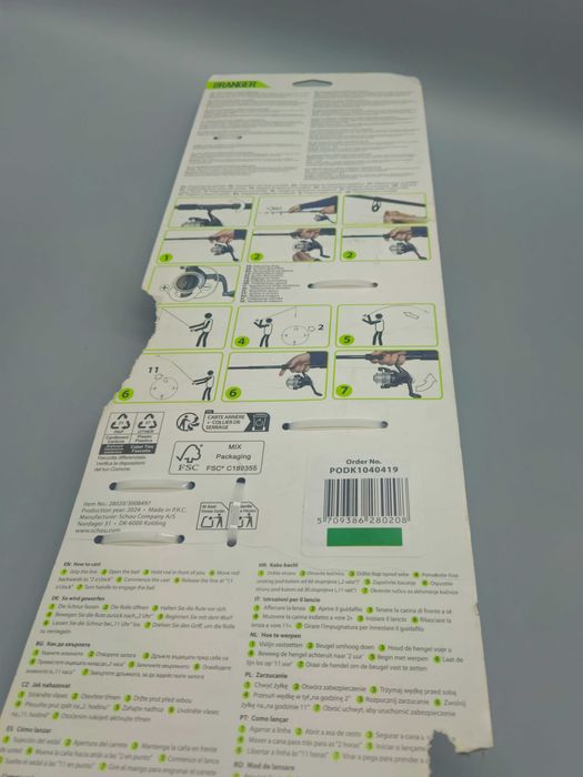 Max Ranger телескопична въдица 1,80 м с макара 2000 и комплект аксесоари