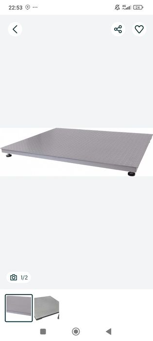 Tarozi pilatformali 1. 2.3.tonalin