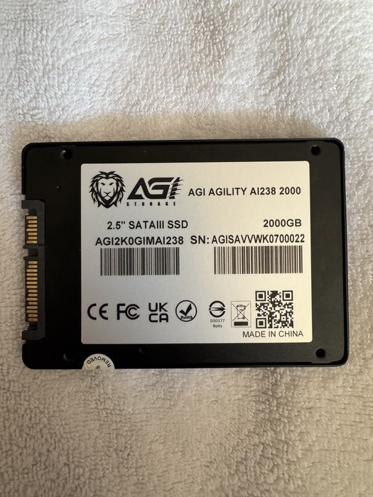 AGI Agility ai 238 2TB Sata III Ssd