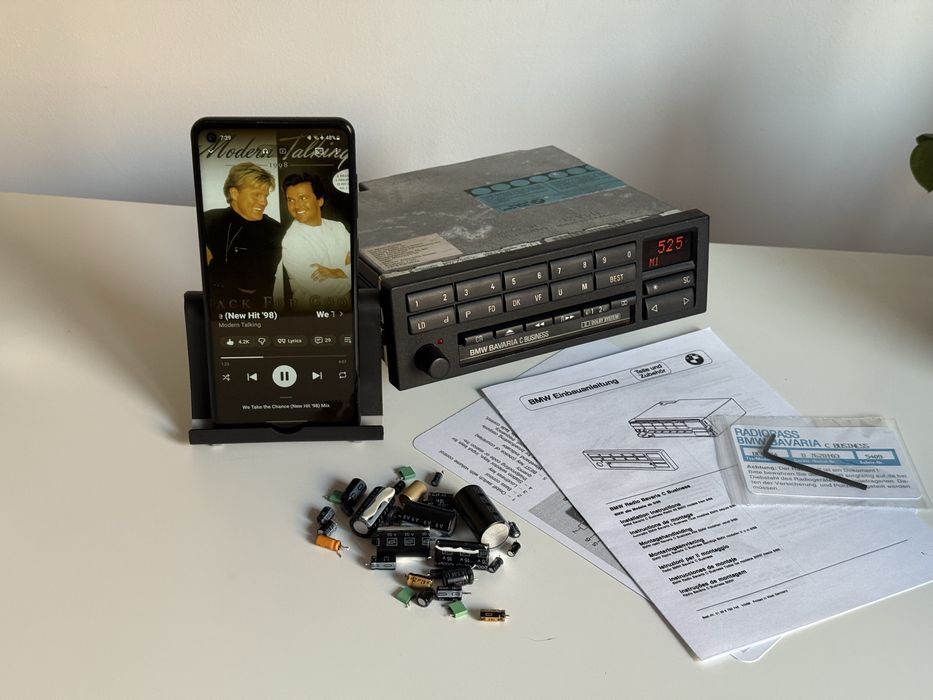 Radio casetofon BMW Bavaria C Business cu bluetooth | E30 E34 E31 E36 E32