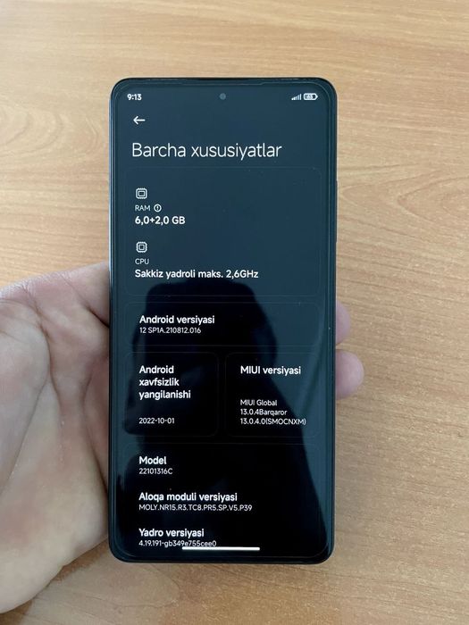 Redmi note 12 Pro 5G