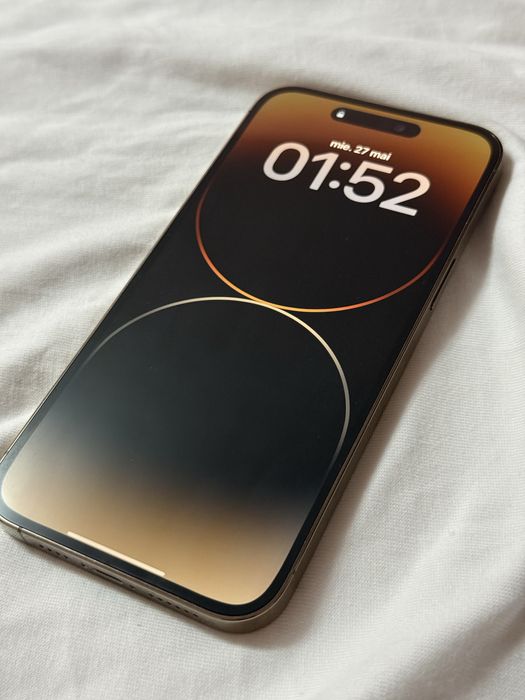 iphone 14 pro max gold second hand si noi de vanzare • Anunturi