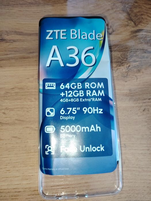 Продам Телефон ZTE Blade A36, Новый 
A36