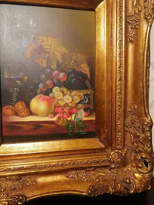 Tablou, Pictura in ulei, Cadru baroc