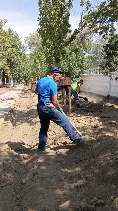 Земельные работы.