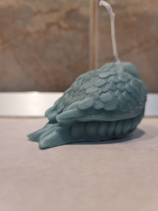 Lumanare tip papagal