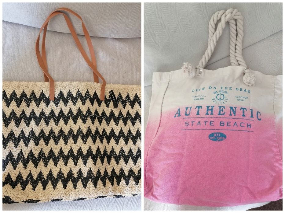 Плажни чанти по 10 лв., нови