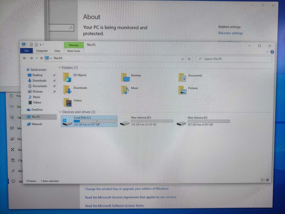 Lenovo ThinkStation XEON E3-1275 (3.6Ghz) 32GB RAM, 2x256GB SSD, 1TB