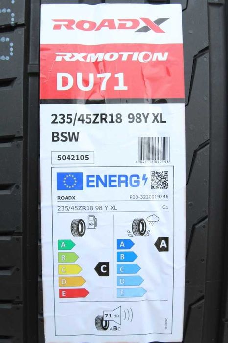 Anvelope vara noi 235/45R18, 98Y, XL, ZR, RoadX, DOT 2025