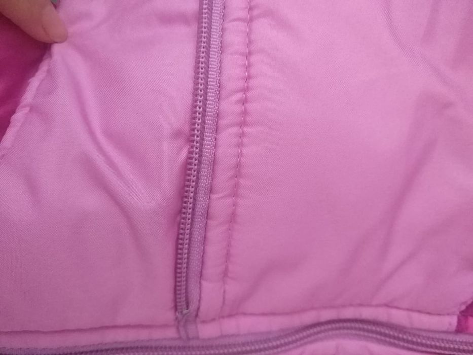 Комбинезон теплый для девочки, полностью все отстегивается