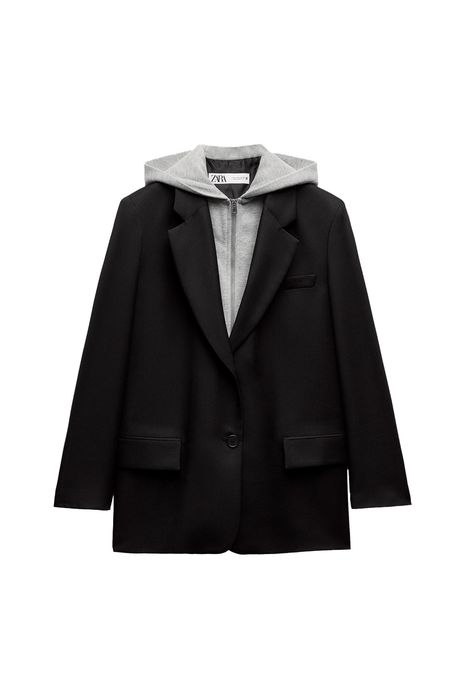 ZARA блейзер с худи