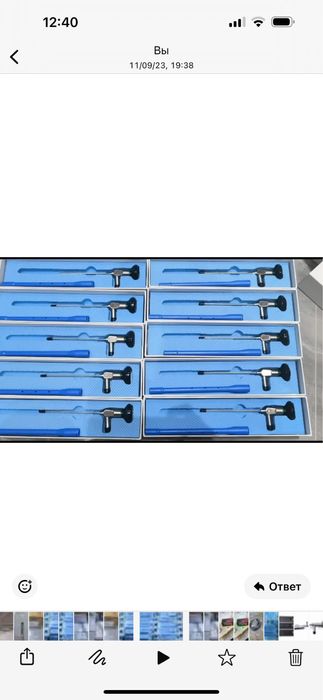 Эндоскоп, оптика, скоп для лор осмотора лорингоскоп, отоскоп, риноскоп