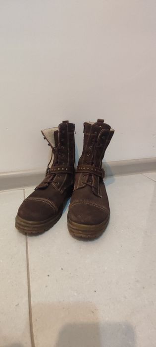 Ghete piele îmblănite mărime 37 38 universale foarte confortabile
