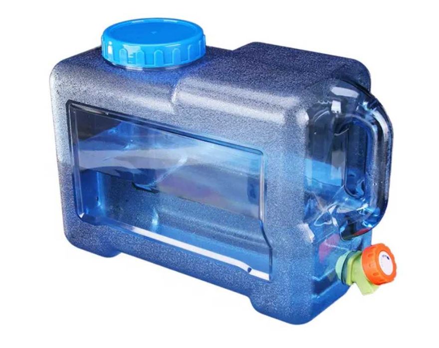 Туба за вода с кранче - 12 литра за камион или каравана