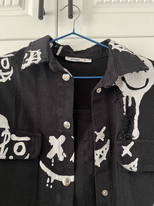 рубашка женская оверсайз