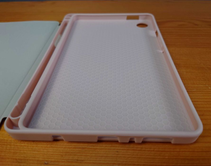 Samsung Galaxy Tab A9 8.7" Розов Калъф за Таблет С Място За Писалка