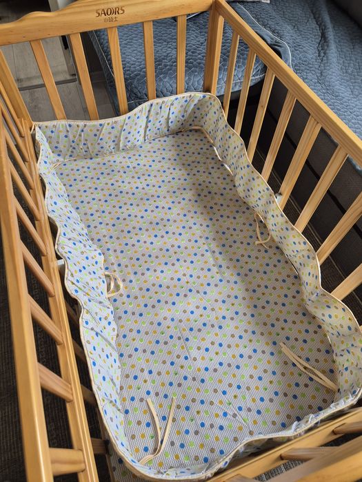 Манеж деревяный детский