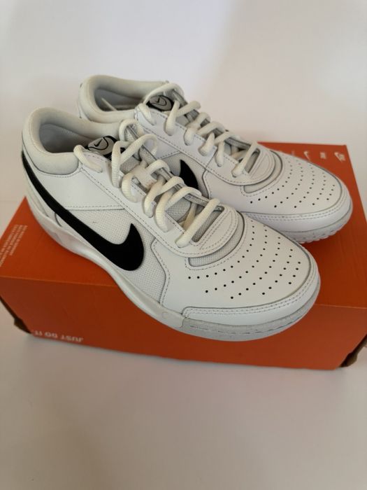 Nike NikeCourt Air Zoom Lite 3 White & Black