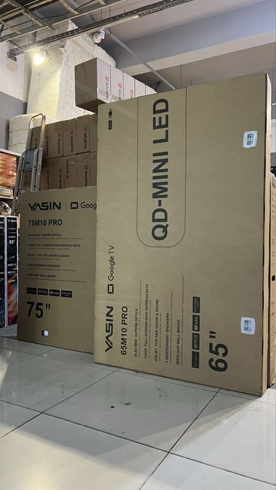 Настоящий Mini LED 144гц Yasin 65M10PRO