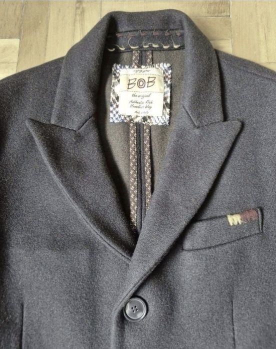 Palton Lux Excepțional BoB (Made in Italy) Bărbați - Lână Premium - 52